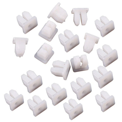 40 x Nylon Nut Screw Grommet Clips for Toyota Honda Mazda