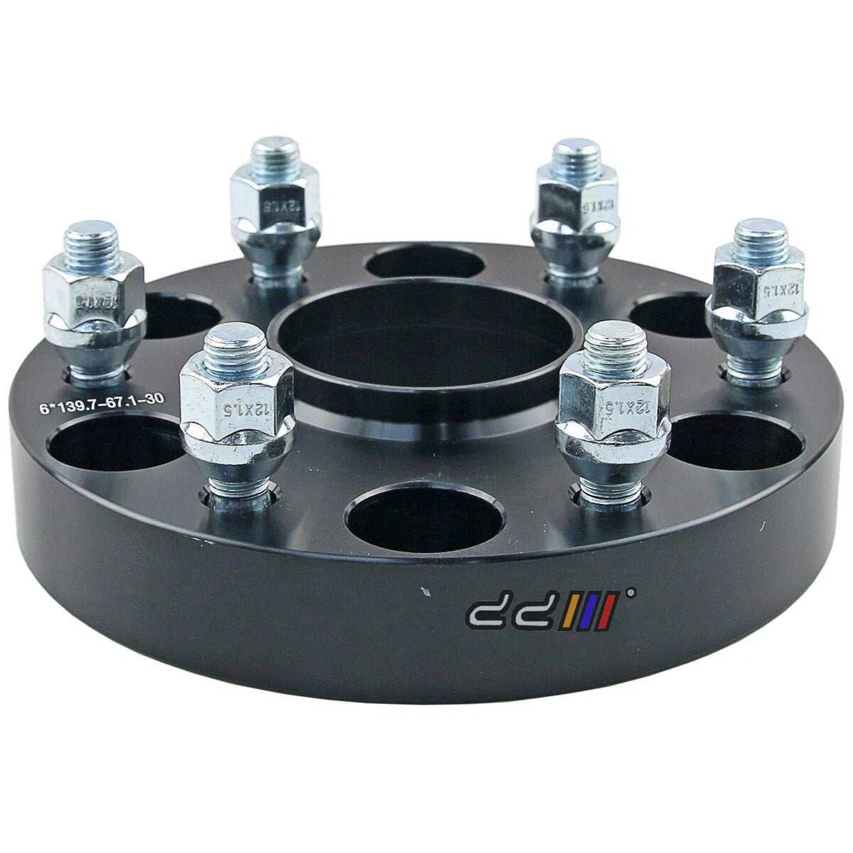2 x 30mm 12x1.5 Hub Centric Wheel Spacers for Mitsubishi Triton (2005-2023)