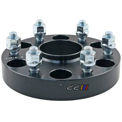 2 x 30mm 12x1.5 Hub Centric Wheel Spacers for Mitsubishi Triton (2005-2023)