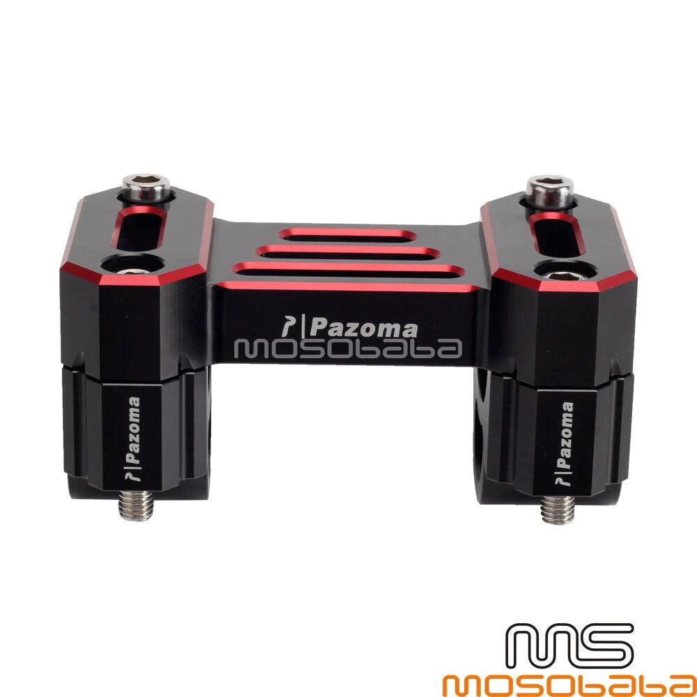 1" Handlebar Riser Extension w/Top Clamp Cover for Harley Pan America 1250 (21-23)