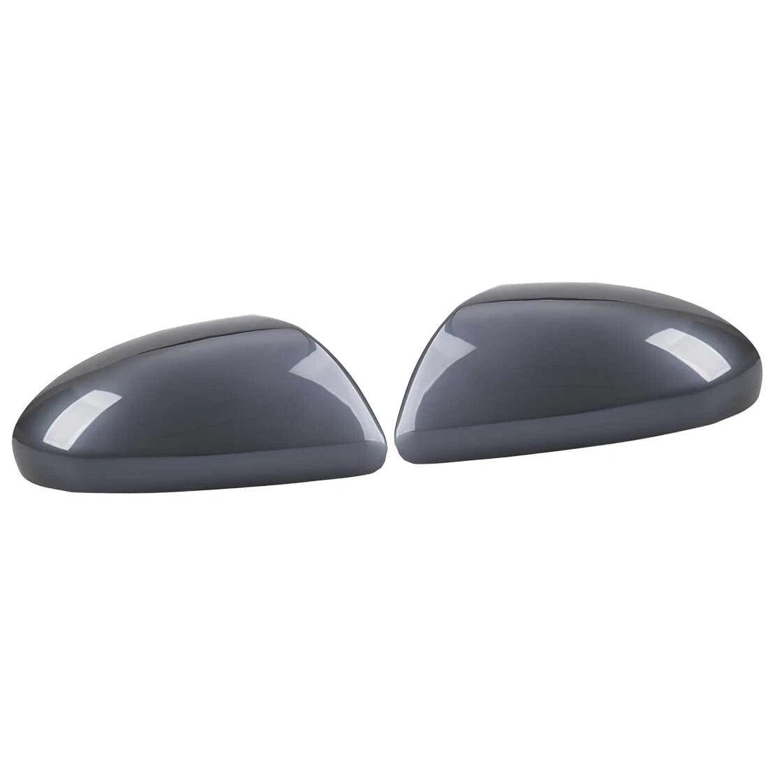 Grey Side Wing Mirror Cover Cap for Mazda 2 (2007-2014)