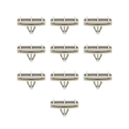 10 x Car Fender Flare Moulding Clips for Jeep Wrangler Liberty (2005-2023)