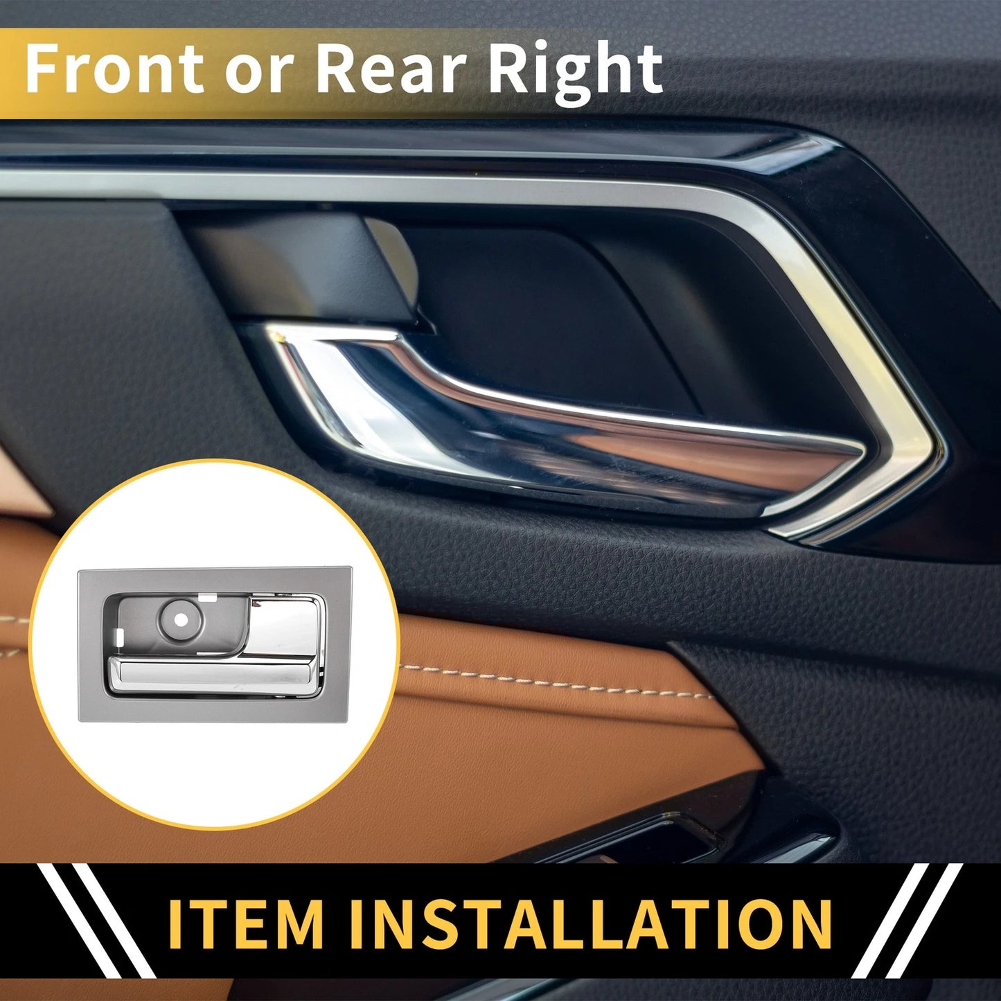 Front Right Interior Door Handle for Ford F-150 (2009-2014)