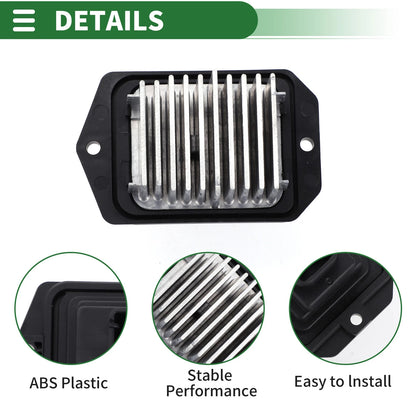 HVAC Blower Motor Resistor for Acura ILX, Honda Accord (2013-2019)