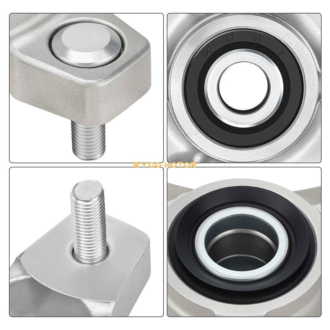 2 x Front Left & Right Wheel Hubs for Honda Sportrax 250 TRX250EX (2001–2008)