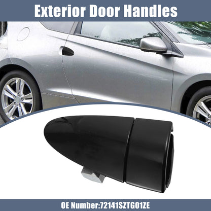 Black Front Right Exterior Door Handle for Honda CR-Z (2011-2016)