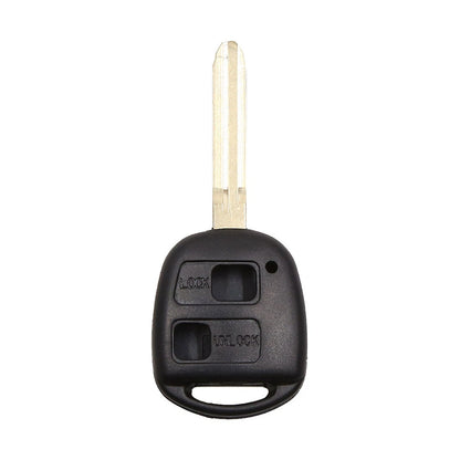 Key Fob Shell Case for Toyota Corolla Camry RAV4 2 Button (2003-2023)