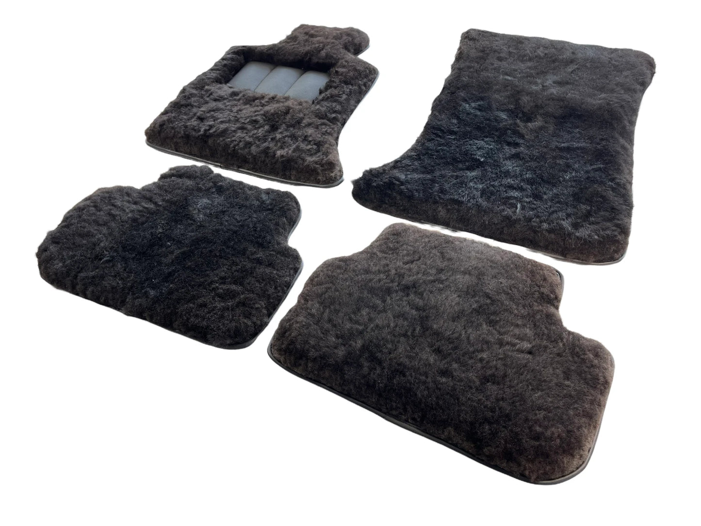 Genuine Lambswool Sheepskin Floor Mats for Rolls Royce Dawn (2016-2019)