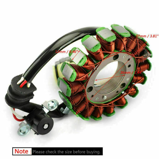 18 Pole Generator Stator Coil for Yamaha YFZ450 YFZ450R (2004-2023)