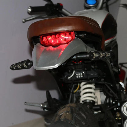 LED Amber Motorcycle Turn Signal Indicators for Universal Models