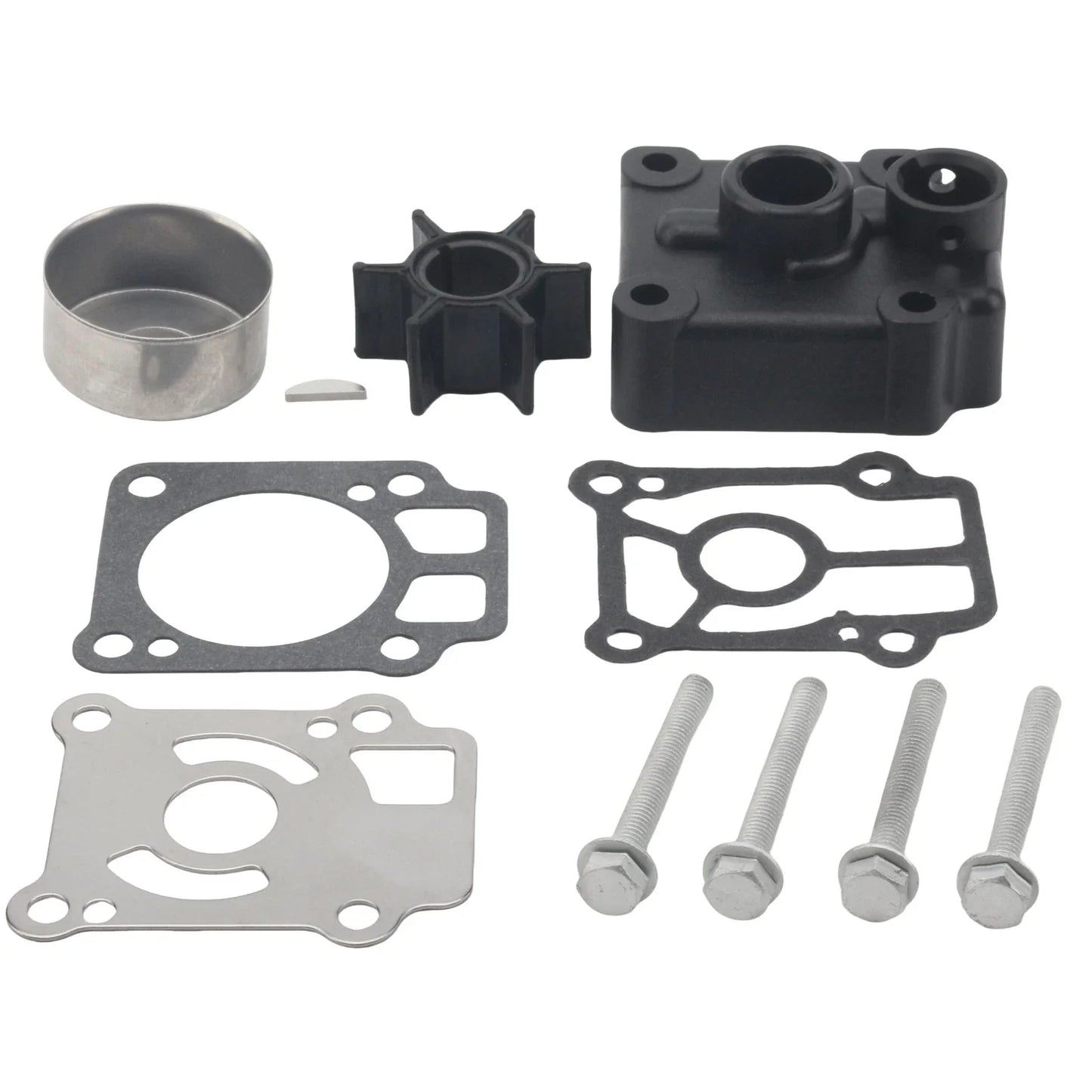 Water Pump Impeller Kit for Mercury 4-Stroke 25/30HP EFI Outboard