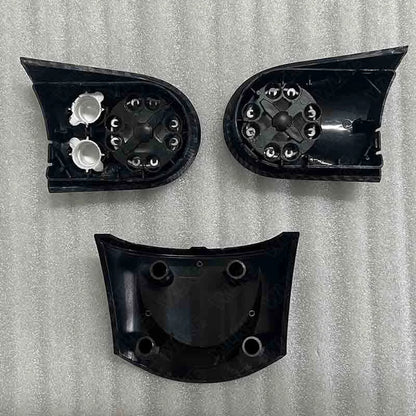 Carbon Look Steering Wheel Multifunction Cruise Button Panel for Mini R55-61