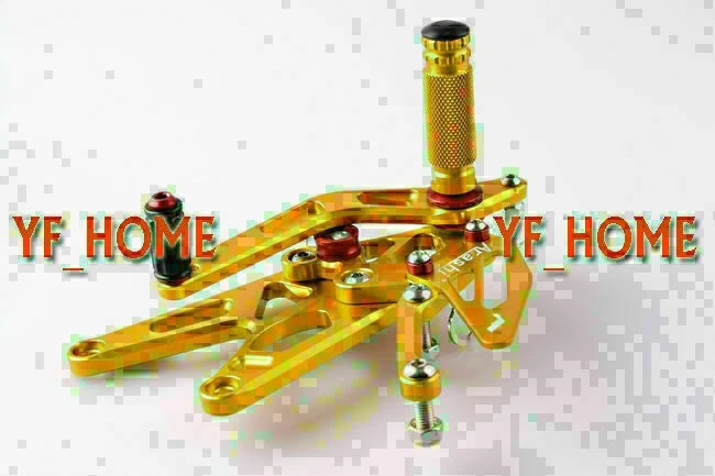 Rear Set Rearset for Yamaha YZF R1 2004-2006 - Gold Motorcycle Parts