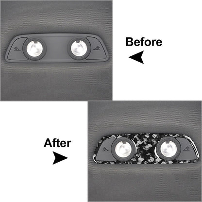 Rear Overhead Light Panel Cover Trim for Audi A4 A5 S4 RS4 (2016-2023)