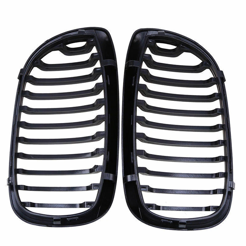 Front Kidney Grill for BMW E46 325Ci 330Ci 2 x DR LCI Matte Black (2003-2006)