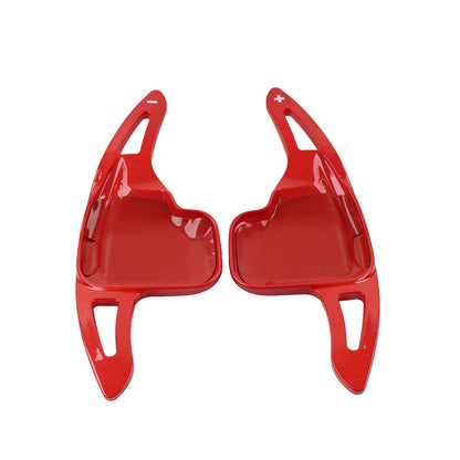 Red Steering Wheel Paddle Shifter Extensions for BMW 1 2 3 4 5 6 7 X1 X3