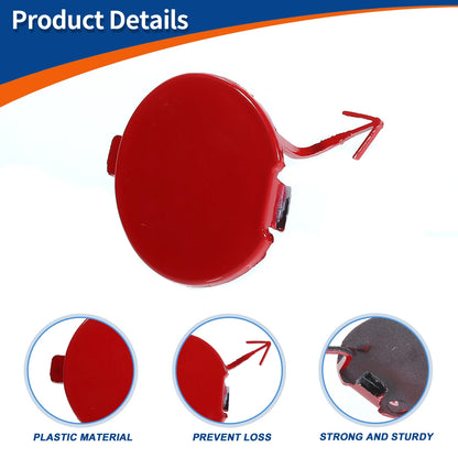 Front Right Tow Hook Cover for Mazda 6 (2008-2012) - Red