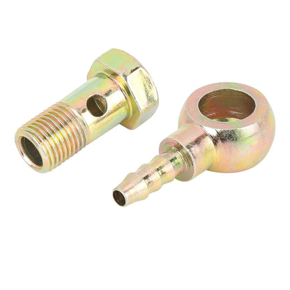 10mm Banjo Hose Barb Bolt Fittings Banjo Bolt Washer for Motorcycle Car