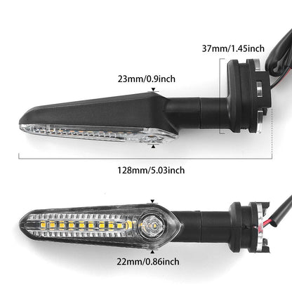 LED Turn Signal Indicator Lights for Yamaha MT07 MT09 Tracer 700 XJ6 FZ6 YZF