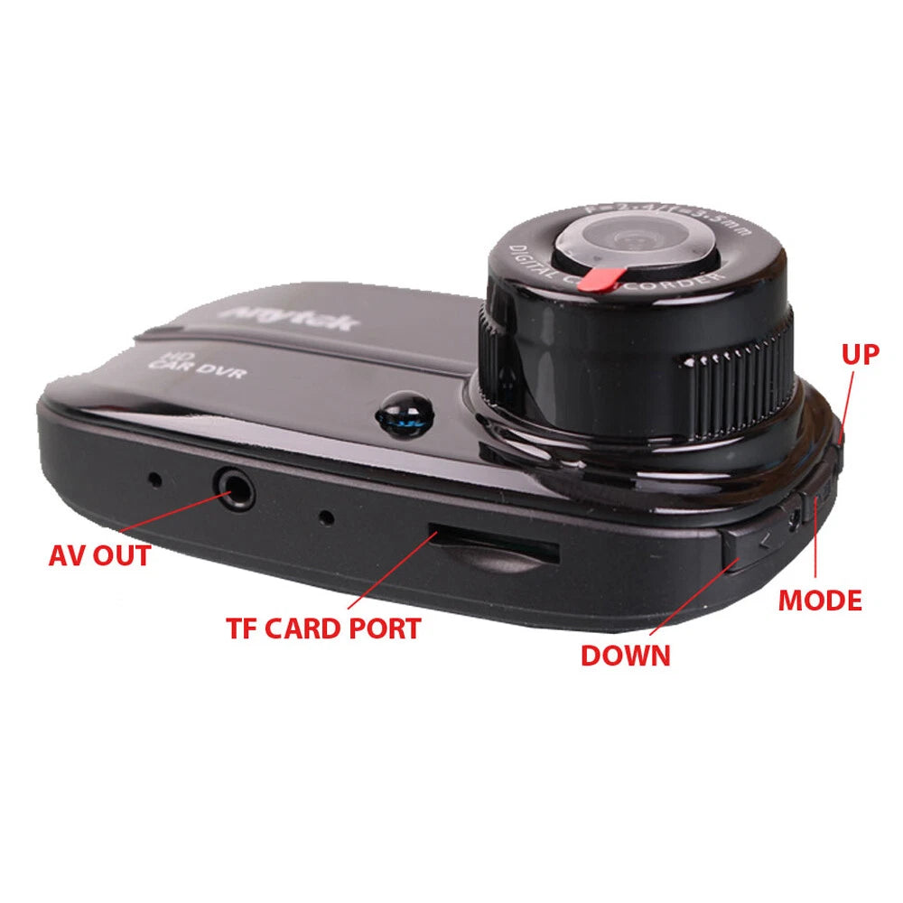 1080p Full HD Dash Cam for ANYTEK G22 (2018-2023)