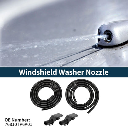Windshield Washer Nozzle & Fluid Hose for Honda HR-V (2016-2023)
