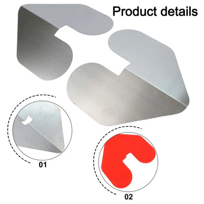 Stainless Steel Boat Protector 2Pcs for Safe Transport - Hull Shielding