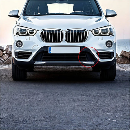 Left Front Bumper Lower Grille Cover for BMW X1 F48 F49 (2016-2018)