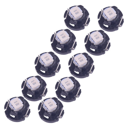 10 x Green T3 Neo Wedge LED Light Bulbs for Dashboard A/C Climate Control