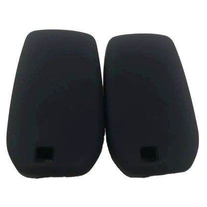 2 x Silicone Key Case Covers for Toyota Tundra Tacoma Sequoia Prius (2000-2023)