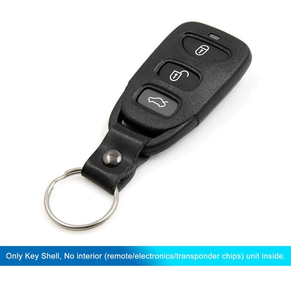 Car Key Fob Shell Case for Hyundai Elantra Sonata 4 Button (2011-2020)
