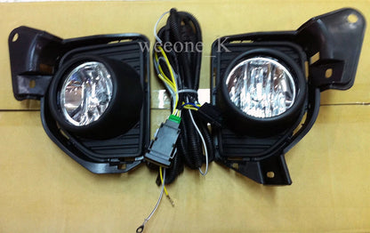 Fog Light Lamp Kit Black Cover for Toyota Hiace Commuter (2014-2018)