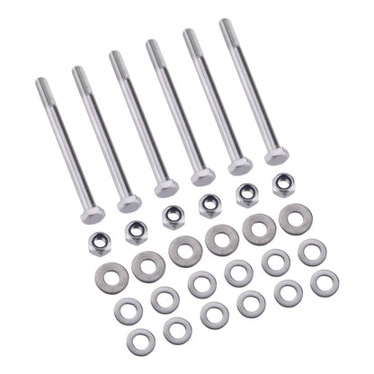 6 x Bulkhead Support Brackets & Bolts for Land Rover Series 2A & 3 (1961-1985)