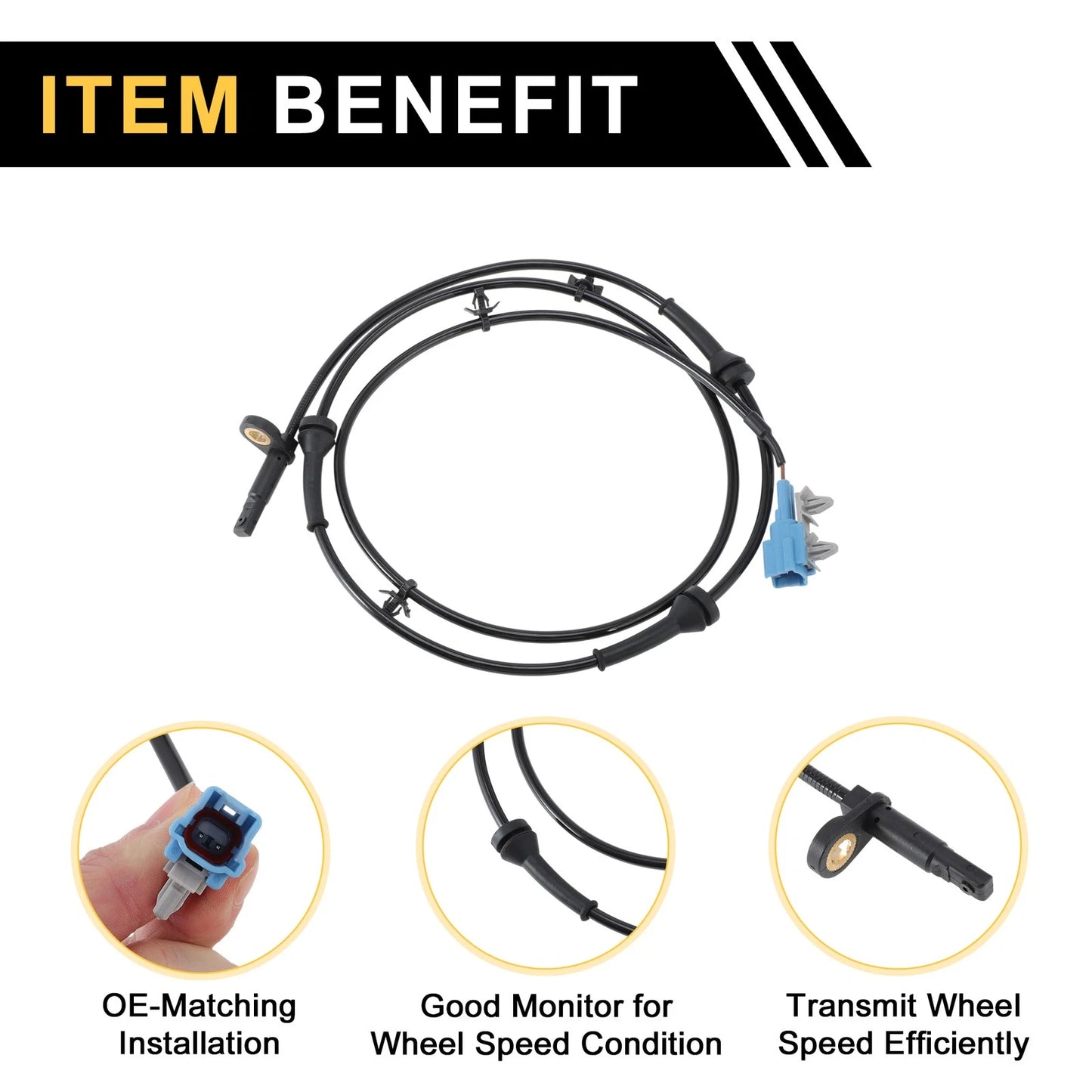 ABS Wheel Speed Sensor for Infiniti Fx35 Rear Left
