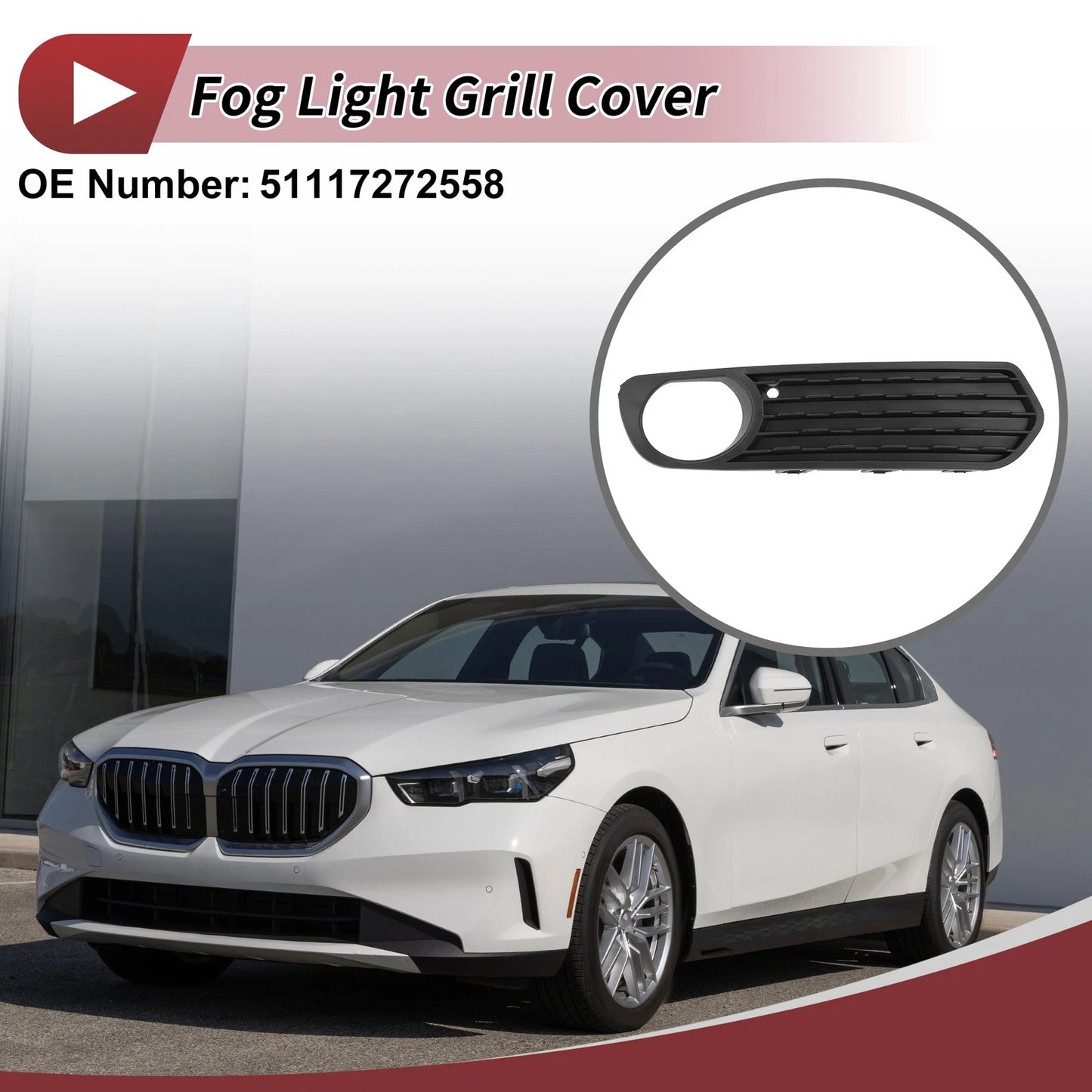 Front Right Fog Light Grill for BMW F20 (2011-2015)