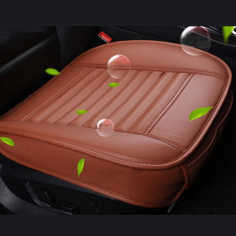 Front Seat Cover PU Leather Pad Mat for Car - Full Surround