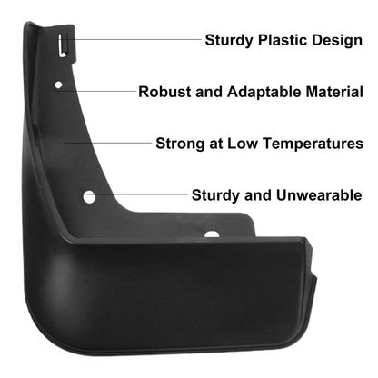 Front & Rear Mud Flap Splash Guards for Ford Taurus (2019-2020)