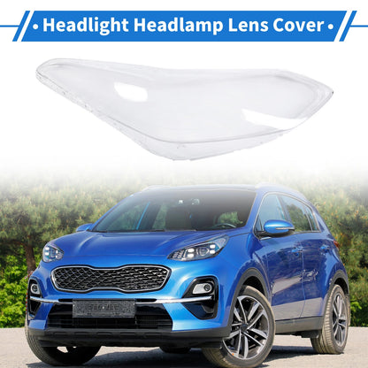 1 x Front Right Headlight Lens Cover for Kia Sportage (2017-2019)