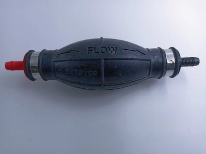 Boat Fuel Tank Primer Bulb for Scepter High Flow 8mm Hose Dual Check Valves