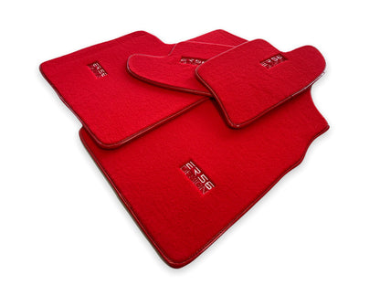 Tailored Red Floor Mats for Bentley Continental GT (2004-2017)