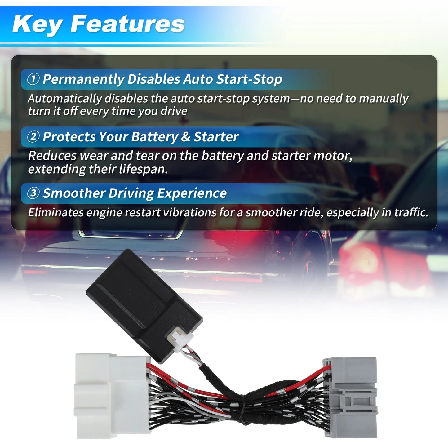 Auto Start Stop Eliminator for Ford Bronco Sport (2021-2025)