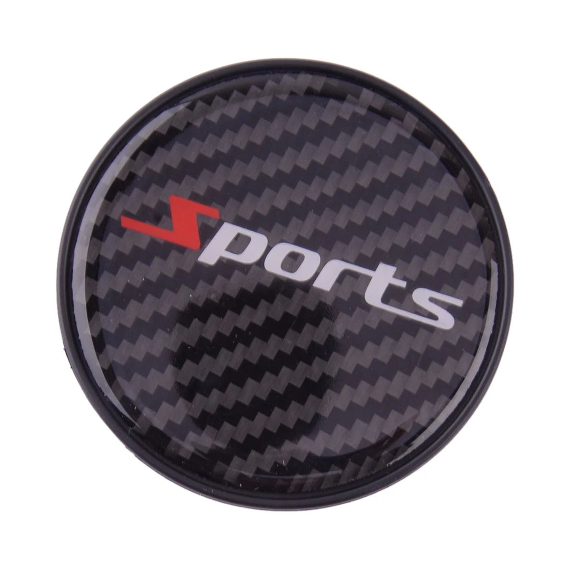 Black Carbon Fiber Water Cup Holder Pad Mat Cushion Non-Slip for Car