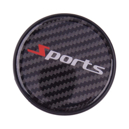 Black Carbon Fiber Water Cup Holder Pad Mat Cushion Non-Slip for Car
