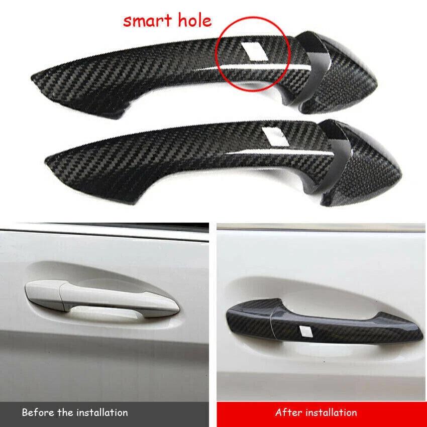 Carbon Fiber Door Handle Covers for 2009-2014 Benz W204 C Class (2009-2014)