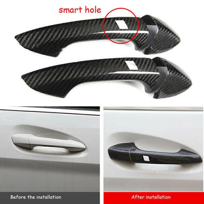 Carbon Fiber Door Handle Covers for 2009-2014 Benz W204 C Class (2009-2014)