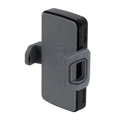 Phone Holder with Wireless Charger Rotating Holder Black Finish