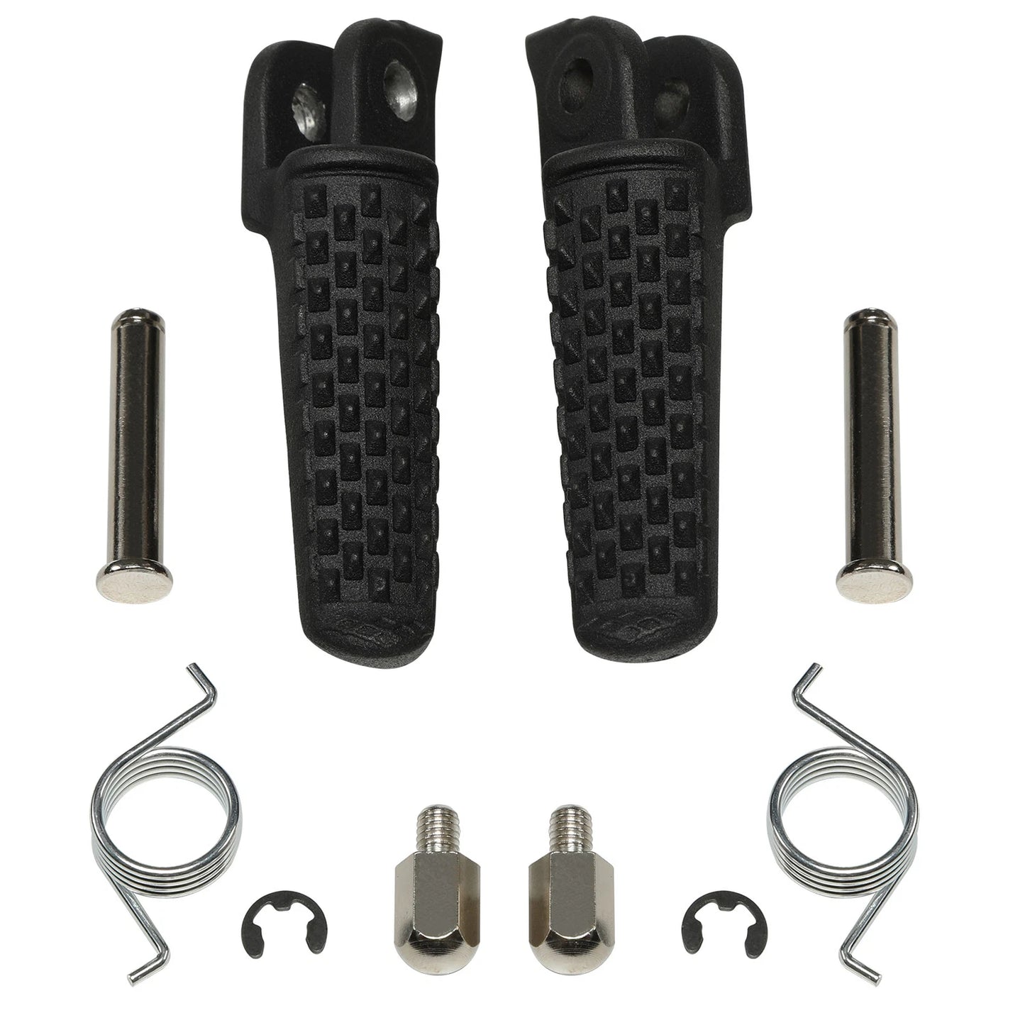 Rider Driver Footpegs Footrests for Honda CBR600RR CBR1000RR (2003-2025)