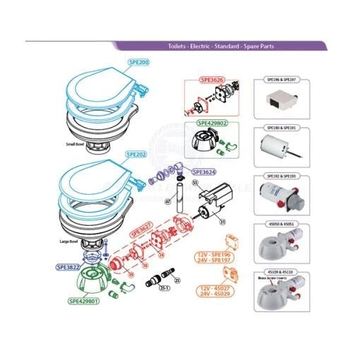TMC Toilet Seat & Soft-Close Lid for TMC Standard Style Small Bowl