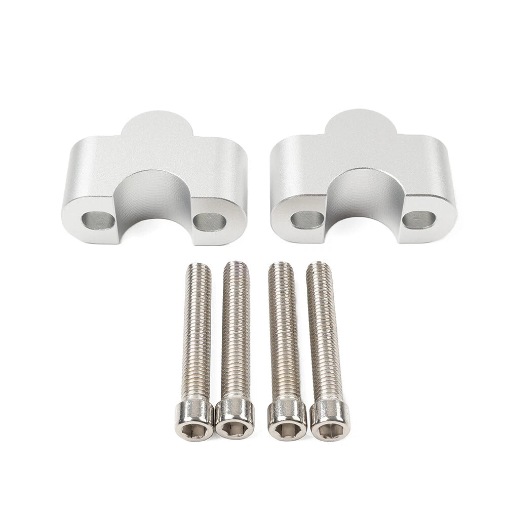 Handlebar Riser Lift Clamps 7/8" for Honda Suzuki Kawasaki