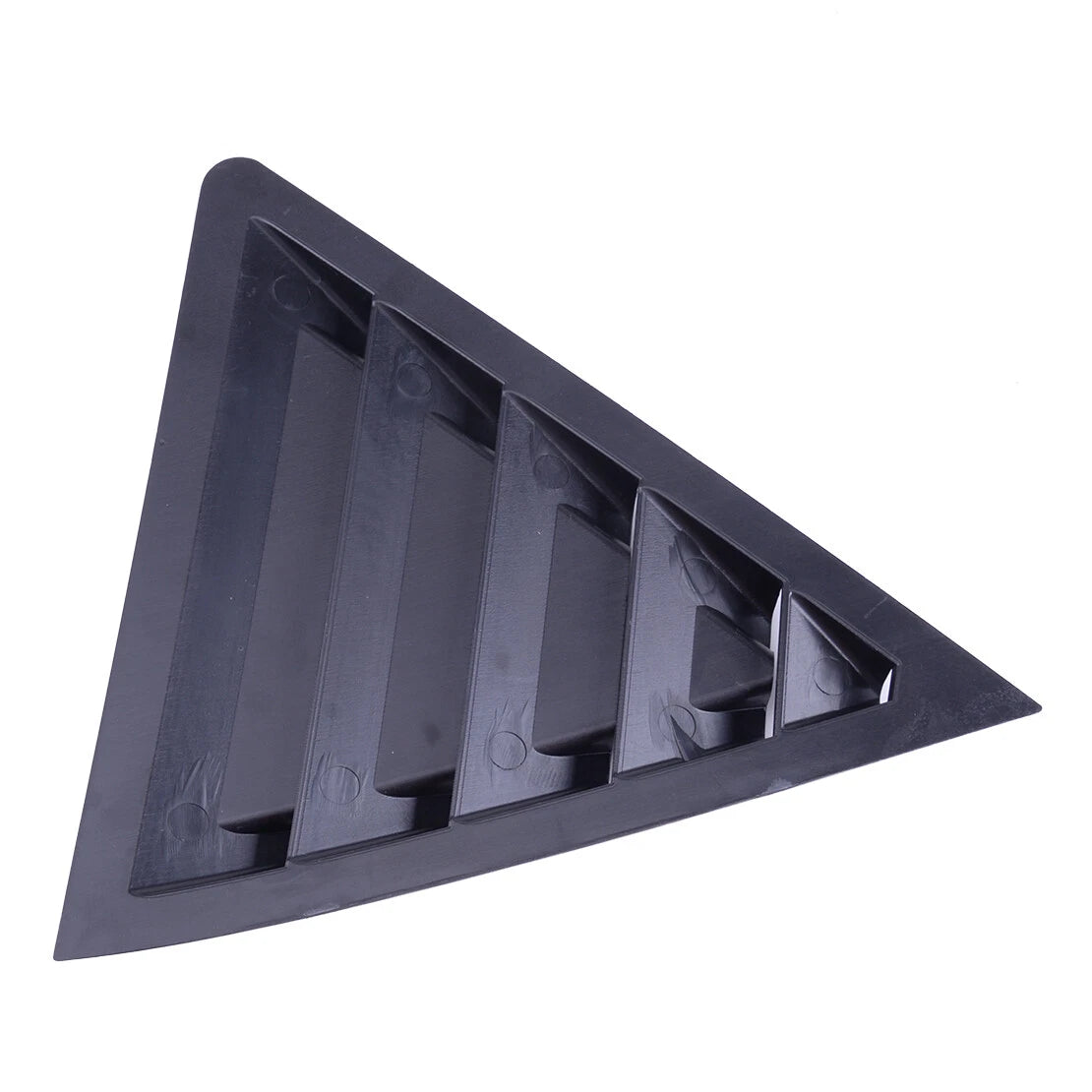 Black Side Window Louver Vent Cover Trim for Toyota Corolla (2014-2018)