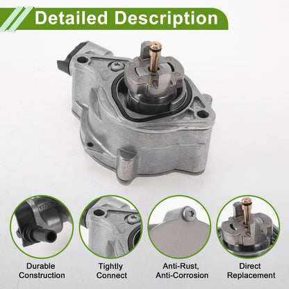 Brake Vacuum Pump for Land Rover Discovery 3.0L V6 (2017-2020) 1 Pc